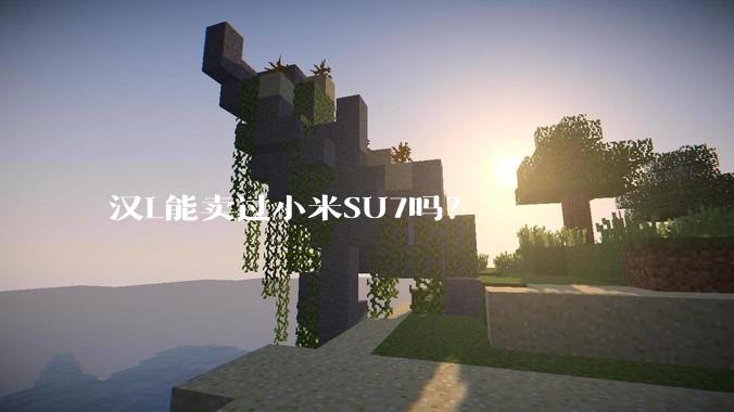 汉L能卖过小米SU7吗？